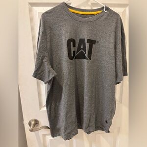 Caterpillar‎ Gray T-Shirt - Men Large